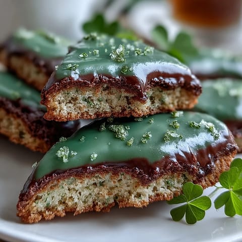 St Patricks Shamrock Cookies