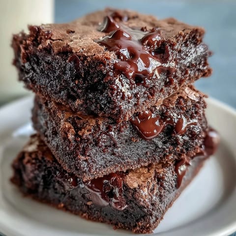 Chewy, homemade brownie cookies from box mix, studded with melty chocolate chips for extra indulgence.  